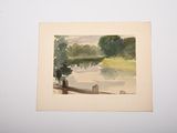 a picture of a watercolor painting on the wall