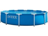 Piscine Intex à cadre ovale, piscine hors sol
