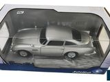 the toy car is in the box on the white background