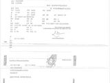 a black and white photo of a document with a picture on it