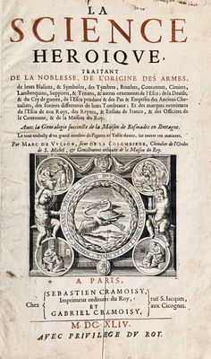 an old book with a picture of a bird on it