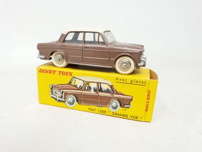 Dinky France réf 531 Fiat 1200 Grande Vue marron glacé/toit …