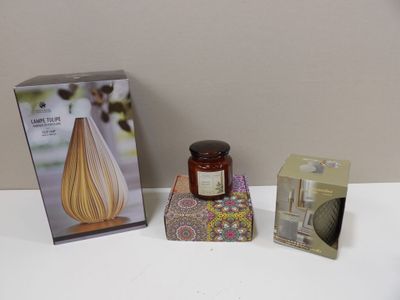 BOUGIES / SENT-BONS - Lot de 4 articles NEUFS - Bougie remem…