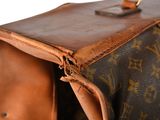 louis vuitton monogram canvas and leather briefcase bag
