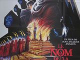 une affiche du film « Le Nom de la Rose »