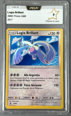 a close up of a pokemon card on a table