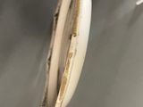 an image of a close up of a clock on a wall