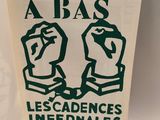 a book with a picture of a pair of fists on it