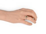 an image of a woman ' s hand with a ring on it