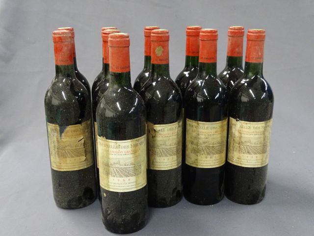 SAINT EMILION, GRAND CRU, TOURNELLE DES MOINES, 11 bouteilles de ...