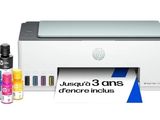 Imprimante à jet d'encre HP Deskjet avec cartouches d'encre et recharges