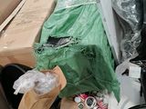a box full of assorted items sitting on the floor