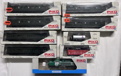 HO – PIKO – lot comprenant 1 motrice diesel transport de FRET SNCF , 2 - Photo 1