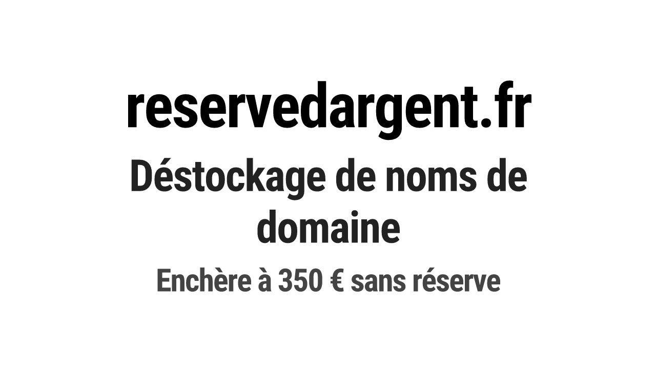 Destockage & Invendus