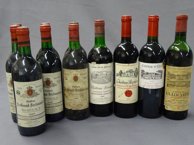 BORDEAUX, CHATEAU LE GRAND BERTOUMIEU, cuvée réservée, 5 bouteill...