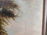 a picture of a painting on the wall of a house