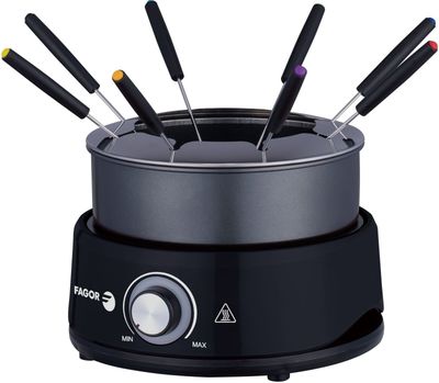 1056 / Appareil à fondue - FAGOR - FGFD8 - Noir/Inox -…