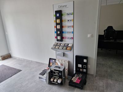 an image of a display of cosmetics products in a store