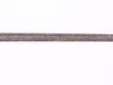 an image of a very old sword on a white background