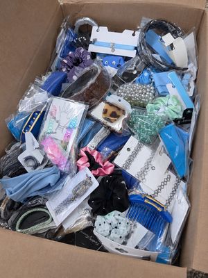 a box full of assorted items that are in the box