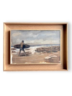 Pablo ELIZAGA (né en 1967) Surfeur de Guethary