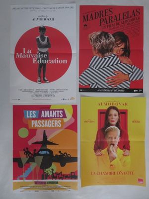quatre affiches du film « Les Amants passers »