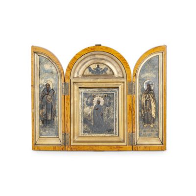 une image représentant un tableau où l'on voit un homme et une femme devant une fenêtre