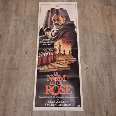 LE NOM DE LA ROSE 1986 Connery/Slater/Annaud
