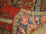 an image of a close up of a rug on the floor