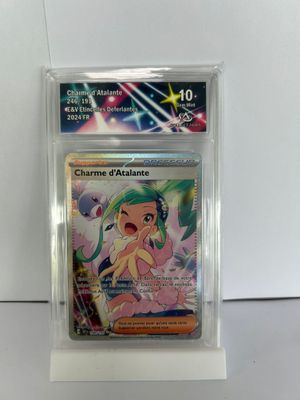 Carte pokémon gradée Charme d'atalante 246/191 collect aura …