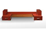 an image of a desk with drawers and a desk top