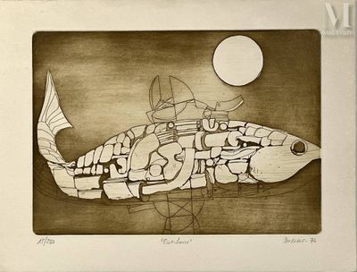 Antonio ANDIVERO (1934-2017) Esex-Lucius, 1976 - Photo 1