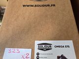a box with a pair of shoes inside of it