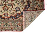 a close up of a rug on a white surface with a white background