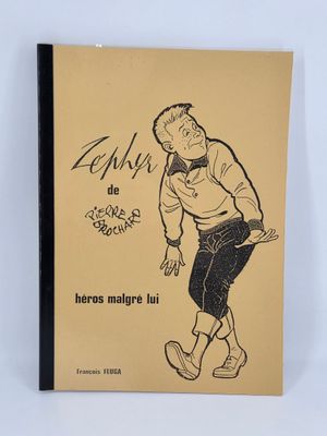 un livre sur lequel figure le dessin d'un homme portant un nœud papillon