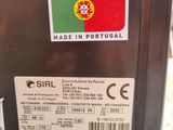 a label on the back of a motorcycle that says made in portugal