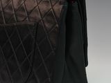 chanel black quilted lambskin flap bag with gold hardware