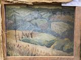 a picture of a picture of a painting on the wall