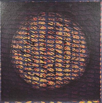 une image représentant un tableau sur lequel figure un cercle orné d'un motif