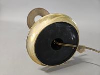 Lampe " Bouillotte" à crémaillère en laiton et abat-jour en … (photo 6)