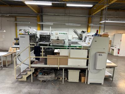 Machine de découpe, dorure et gaufrage à chaud BOBST SP102BMA Année 20 - Photo 1