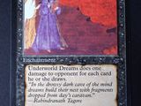 an image of a card with a picture of a woman in a purple dress