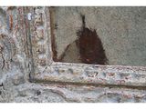 le reflet d'un oiseau dans un miroir accroché au mur