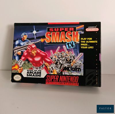 une image de la boîte du jeu « Nintendo Super Smash »