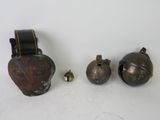 three different types of vases sitting on a white surface
