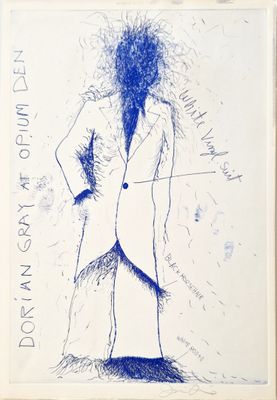 Jim Dine - Dorian Gray at Opium Den, 1968