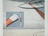 a picture of a picture of an airplane that is flying in the sky