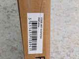 a close up of a box with a barcode on it