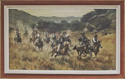 Karol KOSSAK (1896-1975) Gaucho argentins