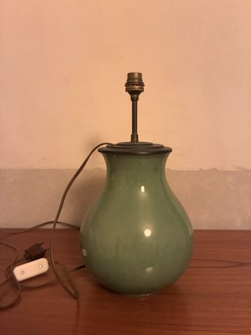 Grande lampe en céramique vert céladon Paul Millet Sèvres – Petit...